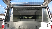 Interior View with 90 Inch Bins       