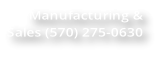 Truck Cap Manufacturing & Sales  phone (570) 275-0630