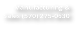 Truck Cap Manufacturing & Sales  phone (570) 275-0630