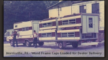 Ranger wood frame truck caps Morrisville PA